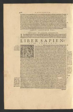 Liber Sapientiae Philonis.
