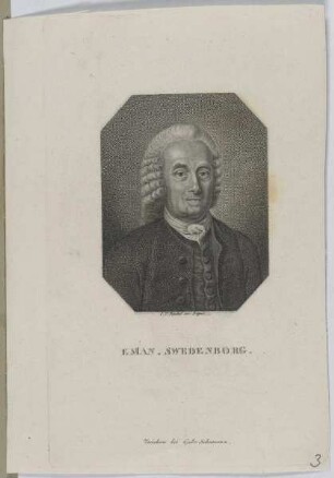 Bildnis des Eman. Swedenborg