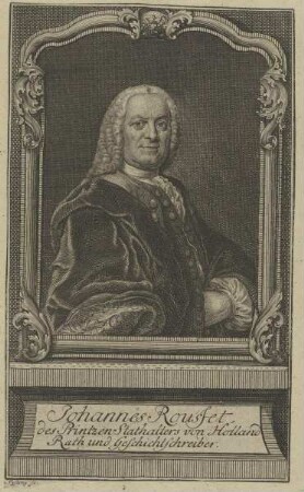 Bildnis des Johannes Rousset