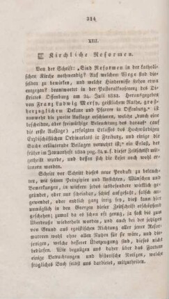 314-332 Kirchliche Reformen