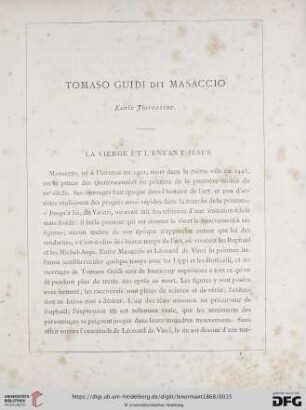 Tomaso Guidi dit Masaccio