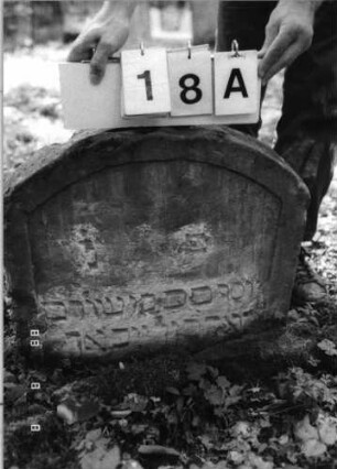 Grabstein 18 (Detailaufnahme)