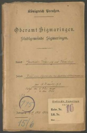 Wahl eines Abgeordneten zur Deutschen Nationalversammlung