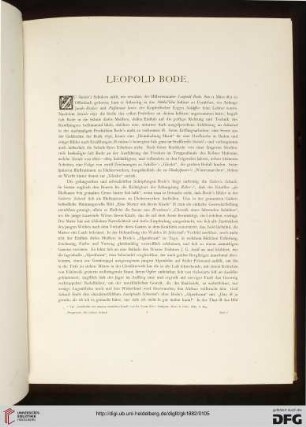 Leopold Bode