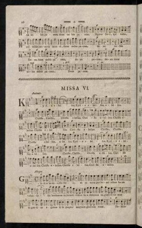 16-19, Missa VI.