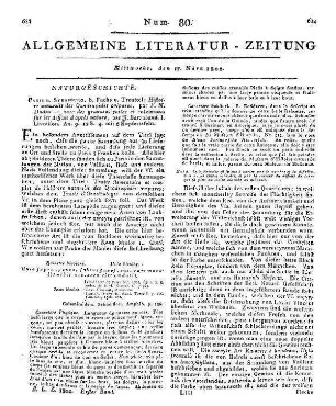 Daudin, F. M.: Histoire naturelle des quadrupèdes ovipares. Lfg. 1. Avec des gravures etc. par J. Barranband. Paris: Fuchs; Paris: Delalain; Straßburg: Treuttel et Würtz [s.a.]
