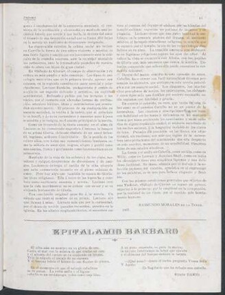 Epitalamio bárbaro