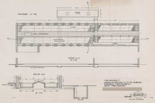 Umbauvorschlag II: Ganzspaltenbodenstall für ca. 2 Mastbullen Entmistung: Treibmistverfahren, Spezial-Fütterungswagen