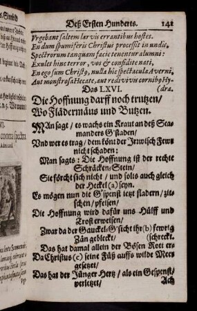 141-160, Das LXVI. Sinnbild - Das LXXV. Sinnbild