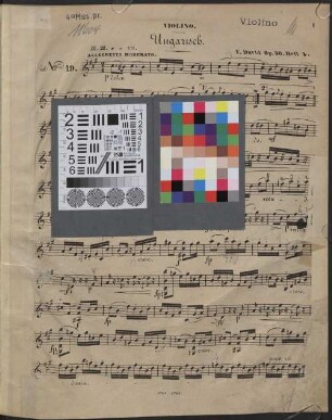 Bunte Reihe : 24 Stücke für Violine und Pianoforte ; op. 30. 4