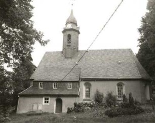 Dittersbach, Dorfkirche, Ansicht von Süden