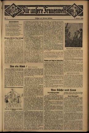 Zweite Ausgabe vom Mittwoch, den 08. Januar 1936.