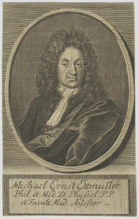 Bildnis des Michael Ernst Ettmüller