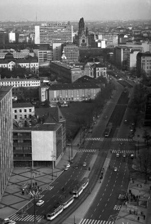 Berlin: Ernst-Reuter-Platz; Hardenbergstraße - Gedächtniskirche
