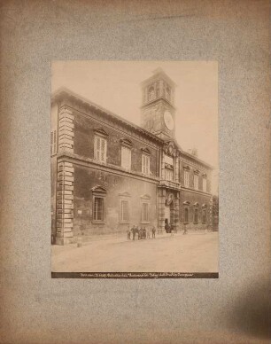Palazzo dell´ Università, Ferrara: Straßenfront