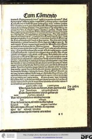 [D]um rigido fodit ore fimum, dum queritat escam...