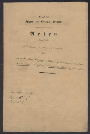 Übereinkunft zwischen Württemberg und Bayern über die unmittelbare Verbindung der beiderseitigen Telegraphenlinien, 1851.