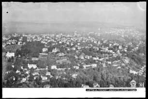Dresden, Loschwitz und Weißer Hirsch, Luftbild
