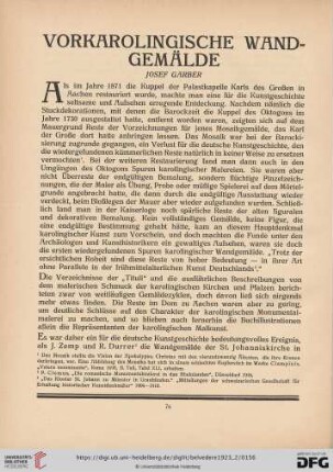 Vorkarolingische Wandgemälde