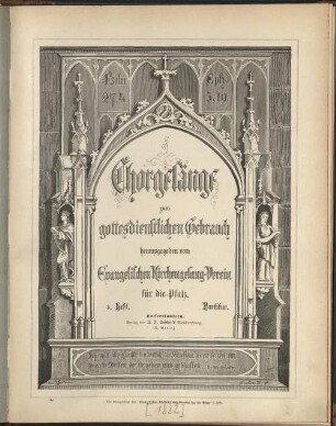 1: Chorgesänge zum gottesdienstlichen Gebrauch