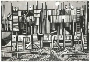 Auf der Großbaustelle