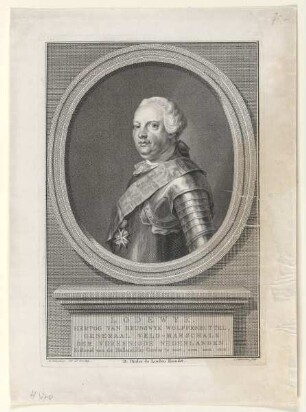 Bildnis des Lodewyk, Hertog von Brunswyk Wolffenbuttel