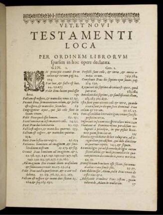 Vet. Er Novi Testament Loca.