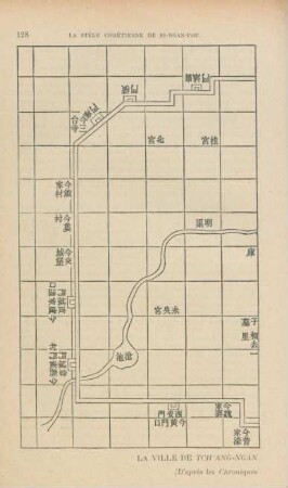 La ville de Tch'ang-Ngan sous la Dynastie Han (D' après les Chroniques de Teh'ang-ngan-hien)