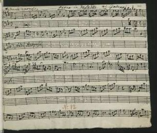 Petra in deserto. Auszüge; S, orch