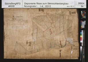 Frisch Glück, Steinkohlenwerk, Oberhohndorf, Baue auf dem Schichtenkohlenflöz (mit Nachbringungen)