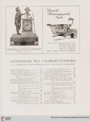 Auktionen paa Charlottenborg, [1]