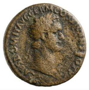 Münze, As, 85 n. Chr.