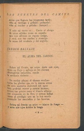 El alma del jardín