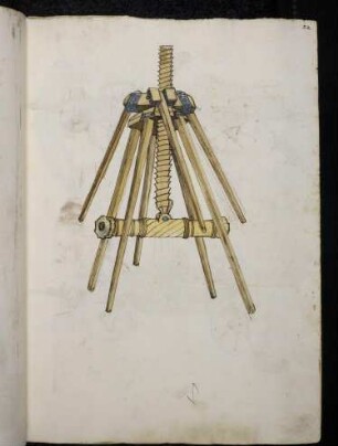 Hebezeug mit Schraube und Büchse