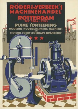Röder & Verbeek's Maschinenhandel Rotterdam
