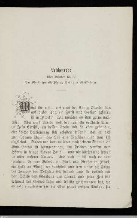 Leichenrede