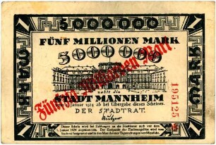 Geldschein / Notgeld, 50 Milliarden Mark