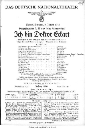 Ich bin Doktor Eckart