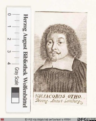 Bildnis Johann Jacob Otto (lat. Otho)
