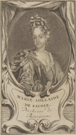 Bildnis von Marie Adelaide de Savoie, Duchesse de Bourgogne
