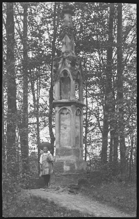 Kloster Altzella, Betsäule : Altzella. Betsäule im ehemaligen Zisterzienserkloster