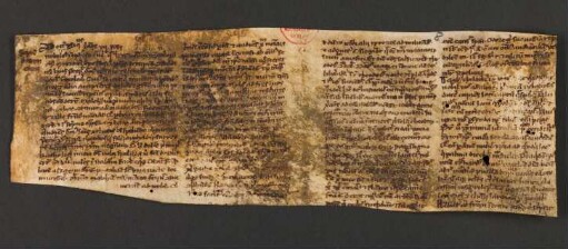 Verso (1v und 8r)