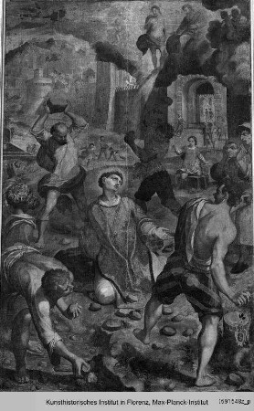 Das Martyrium des heiligen Stephan