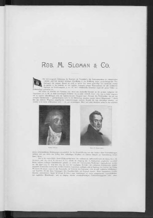 Rob. M. Sloman & Co.