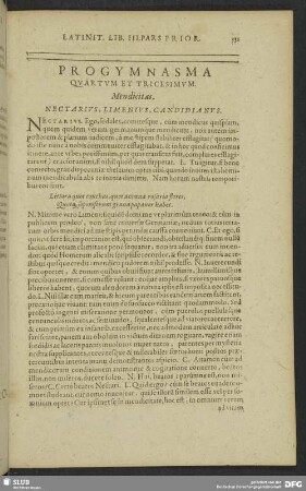 Progymnasma Quartum Et Tricesimum. Mendicitas