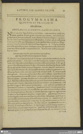 Progymnasma Quartum Et Tricesimum. Mendicitas