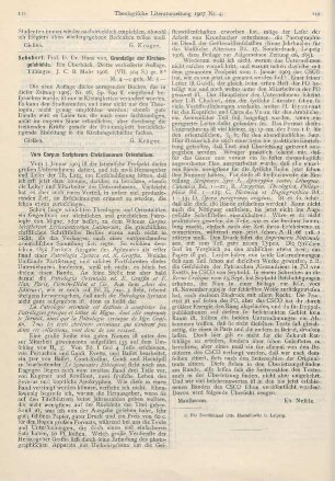 111-112 [Rezension] Vom Corpus Scriptorum Christianorum Orientalium