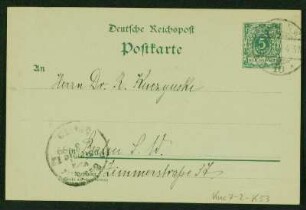 Mutter Okt. 1897 - April 1900
