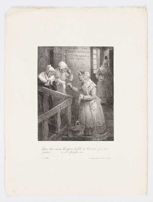 Dites donc, mame Dufour..., Blatt 12 der Folge "Album pour 1824"