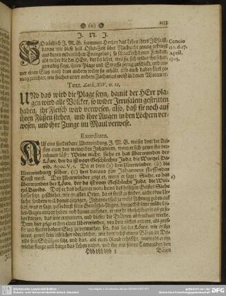 Die hundert und zehnde Predigt aus Zach. XIV. v. 12.